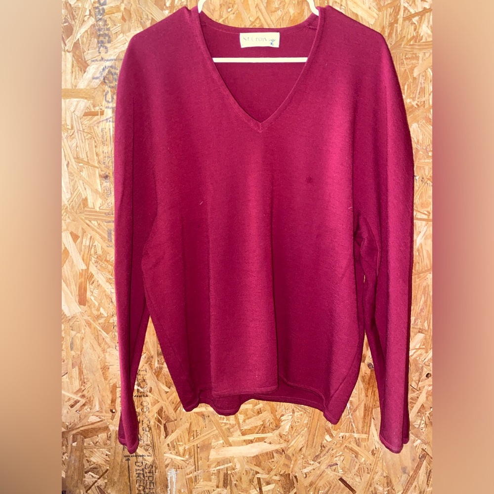 St Croix Red Sweater